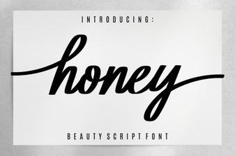 Honey Font Inspiration: Sweet Typography & Design Projects