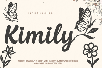 Kimily Font: Creative Typography for Modern Design Projects